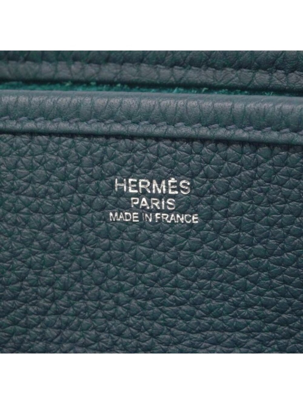 Hermes Shoulder Bag Evelyne Taurillon Clemence Breton Pet Silver - Picture 5 of 9